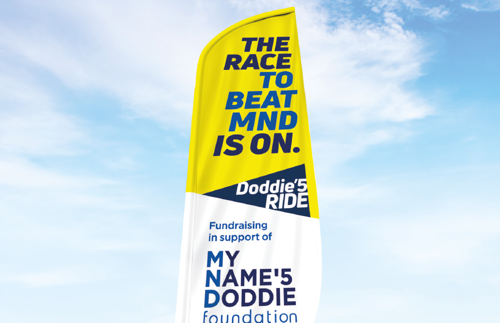 Doddie'5 Ride banner