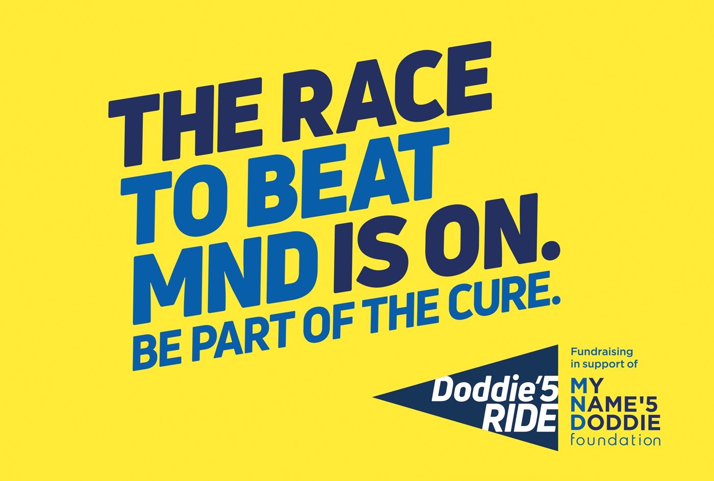 The race to beat MND is on. Be part of the cure.