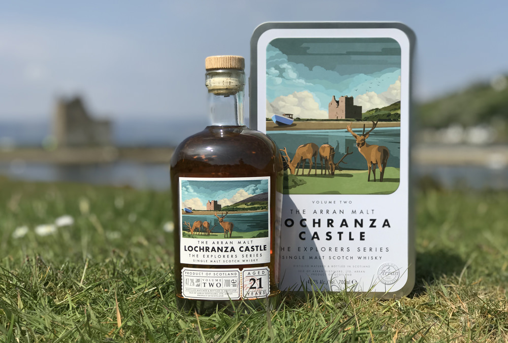 Bottle of Lochranza Castle Whisky